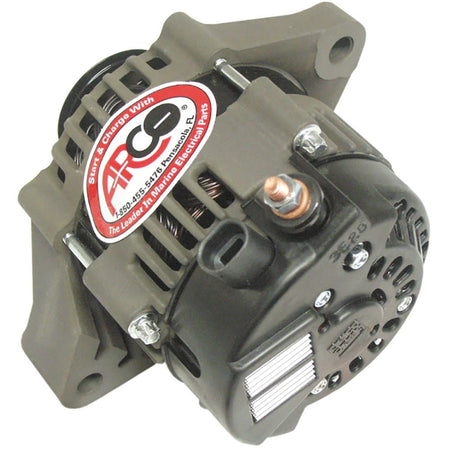 ARCO Marine Premium Replacement Outboard Alternator w/Multi - Groove Pulley - 12V 50A - Get Tight Gear