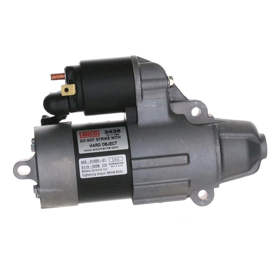 ARCO Marine Premium Replacement Outboard Starter f/Yamaha 200 - 300HP - 9 Tooth - Get Tight Gear