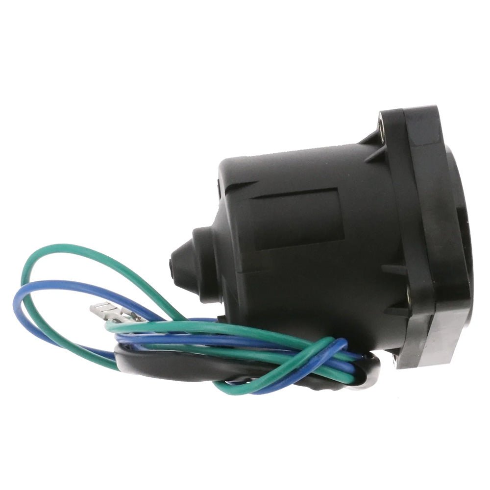 ARCO Marine Replacement Johnson/Evinrude Tilt Trim Motor - 2 - Wire, 4 Bolt, Flat Blade Shaft - Get Tight Gear