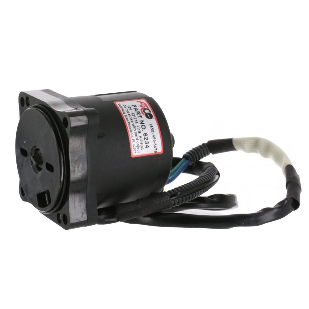 ARCO Marine Replacement Outboard Tilt Trim Motor - Honda/Suzuki - 4 Bolt Mount - Get Tight Gear