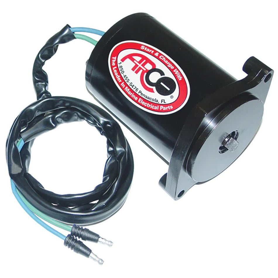 ARCO Marine Replacement Outboard Tilt Trim Motor - Late Model Mercury, 2 - Wire - Get Tight Gear