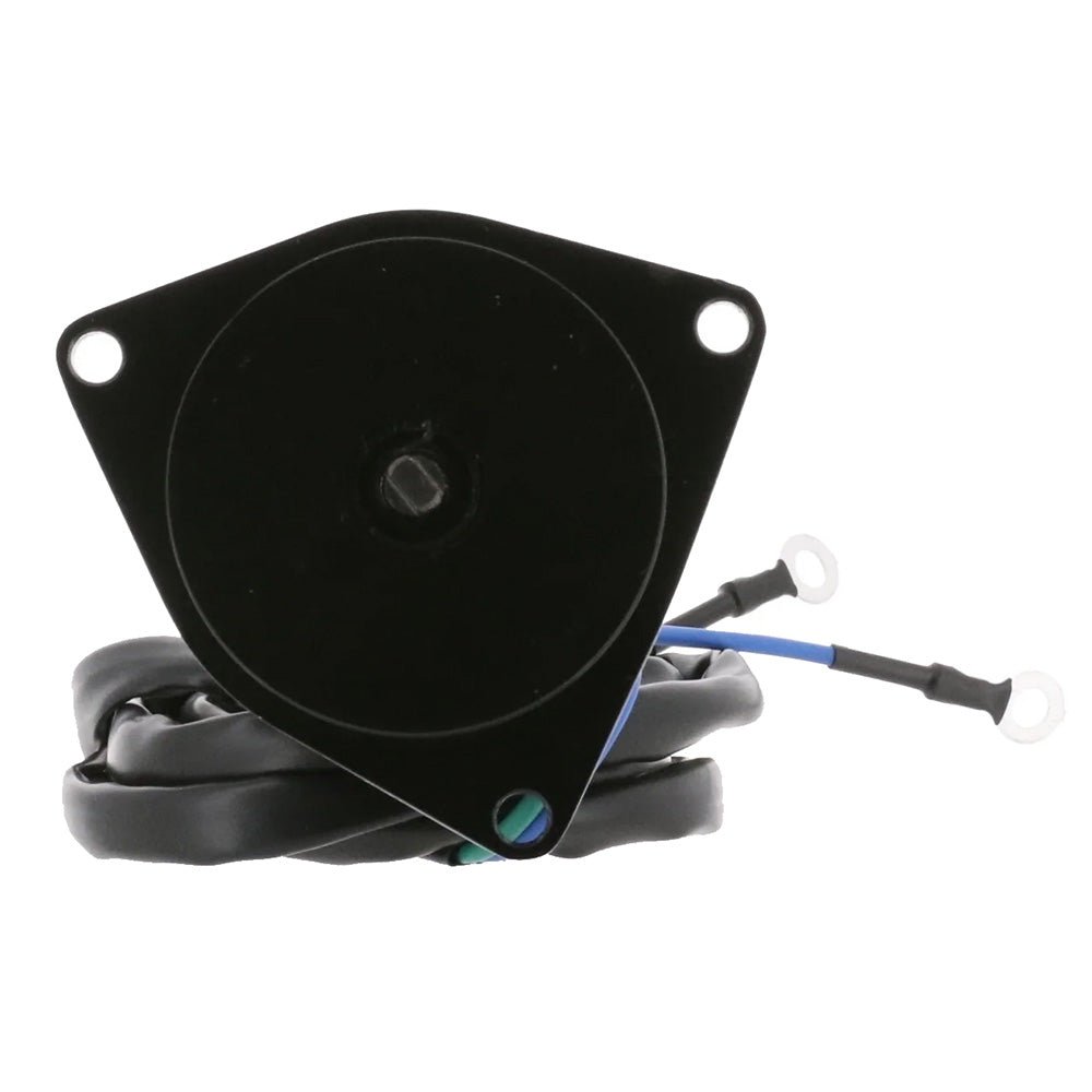 ARCO Marine Replacement Outboard Tilt Trim Motor - Yamaha, 2 - Wire, 3 Bolt, Flat Blade - Get Tight Gear