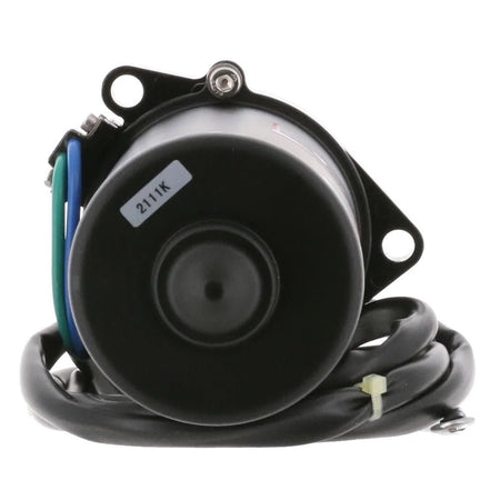 ARCO Marine Replacement Outboard Tilt Trim Motor - Yamaha, 2 - Wire, 3 Bolt, Flat Blade Shaft - Get Tight Gear