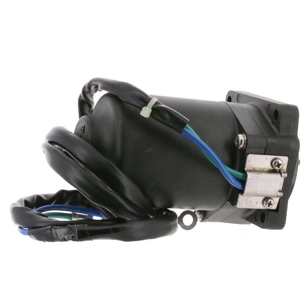 ARCO Marine Replacement Outboard Tilt Trim Motor - Yamaha - 4 Bolt, 5/8" Flat Blade Shaft - Get Tight Gear