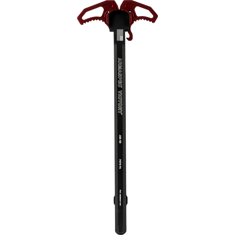 ARMASPEC VICTORY AR10 CHRG HNDL RED - Get Tight Gear