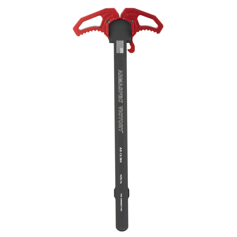 ARMASPEC VICTORY CHARGING HANDLE RED - Get Tight Gear