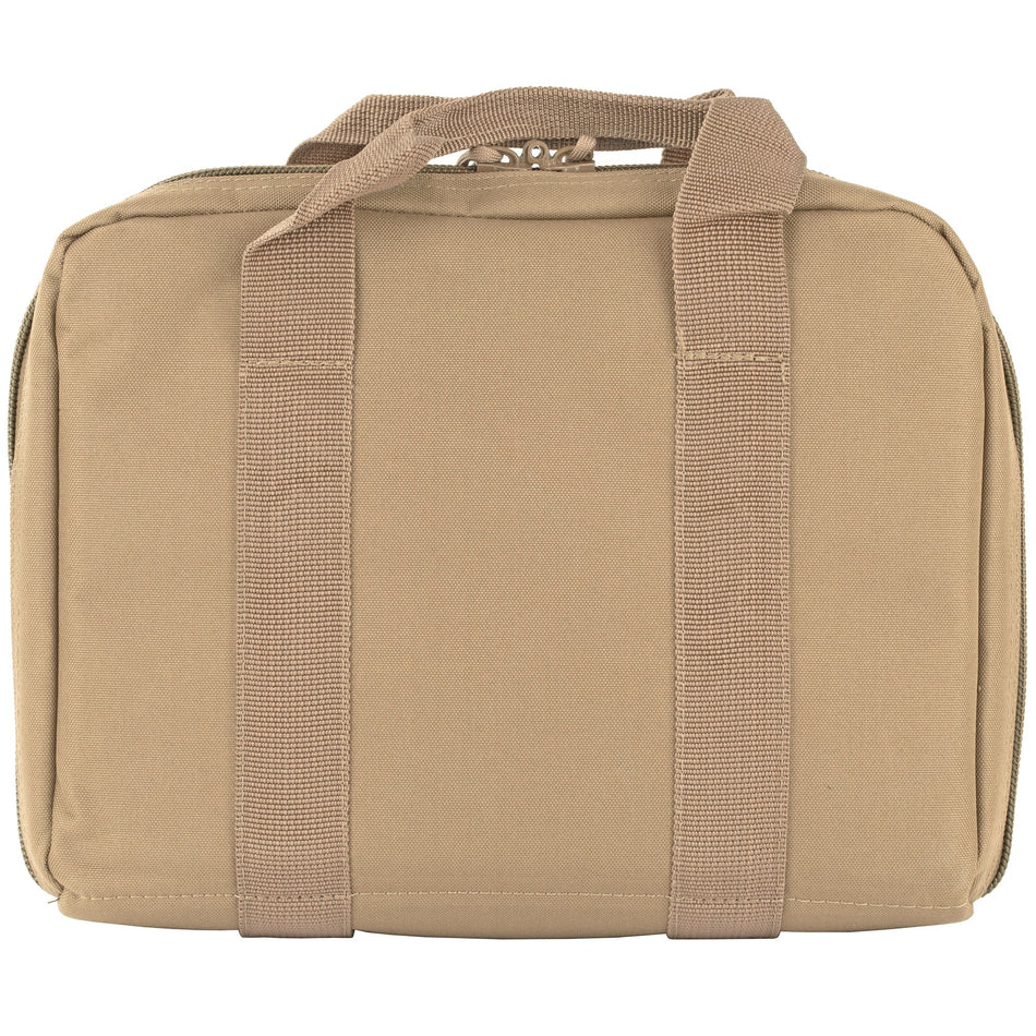 ATI DOUBLE PISTOL CASE TAN - Get Tight Gear