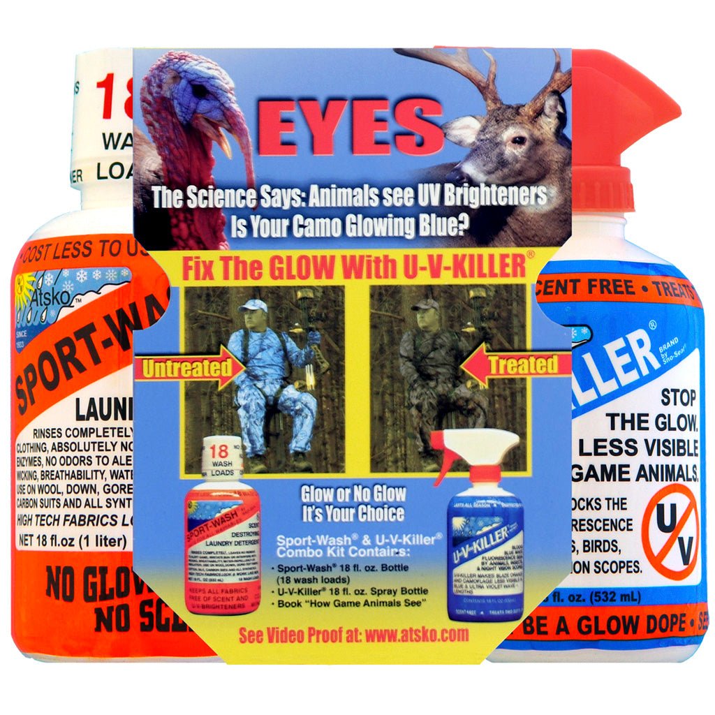 Atsko U - V Killer/Sport Wash Combo - Get Tight Gear