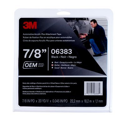 ATTACH TAPE 7/8'X20YD BLK - Get Tight Gear
