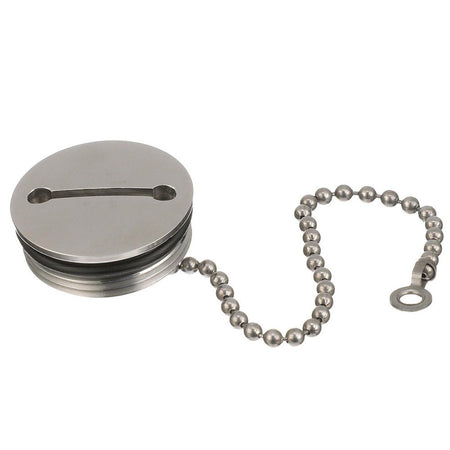 Attwood Deck Fill Replacement Cap & Chain - Get Tight Gear