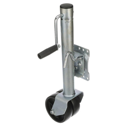 Attwood Fold - Up Trailer Jack - 1500 lb Capacity - Dual Wheel - Get Tight Gear
