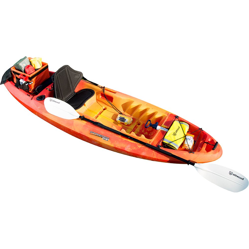 Attwood Foldable Sit - On - Top Clip - On Kayak Seat - Get Tight Gear