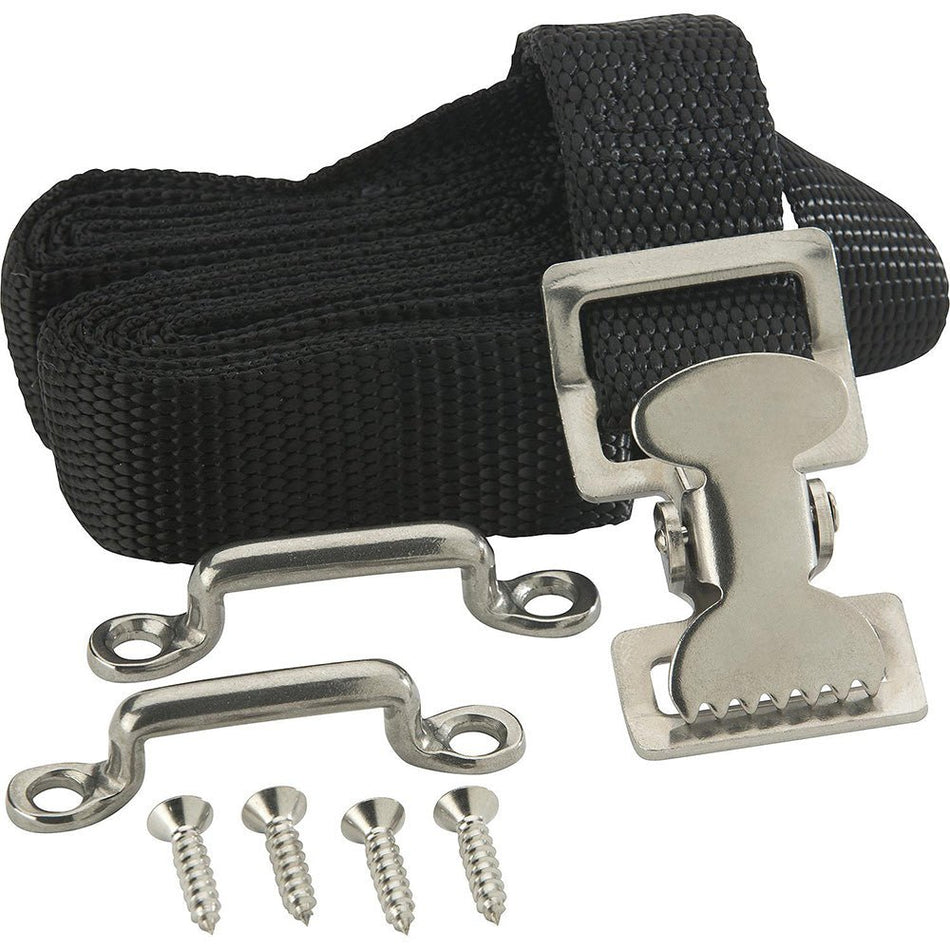 Attwood Fuel Tank Strap Set - 72" Long f/12 Gallon Tanks - Get Tight Gear