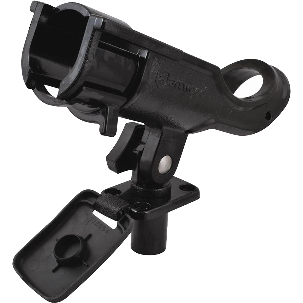 Attwood Heavy Duty Adjustable Rod Holder w/Flush Mount - Get Tight Gear