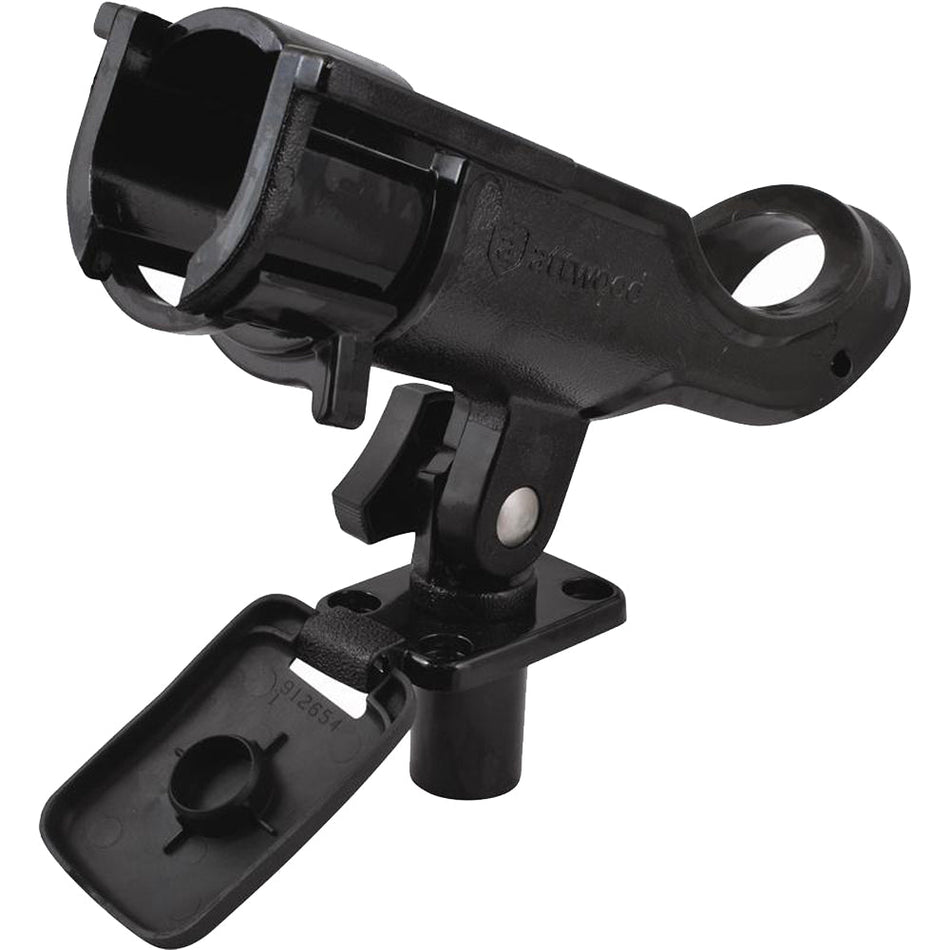 Attwood Heavy Duty Adjustable Rod Holder w/Flush Mount - Get Tight Gear