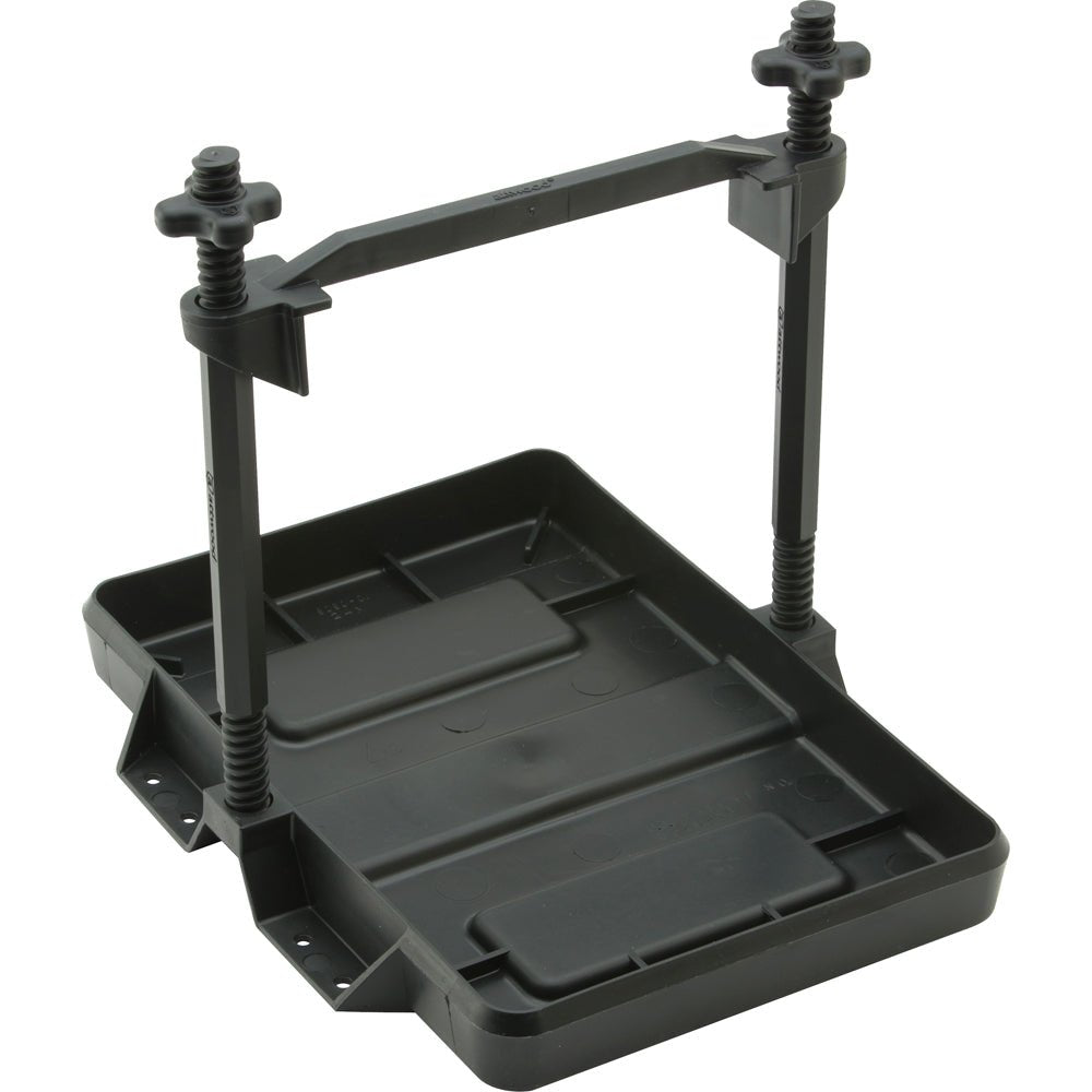Attwood Heavy - Duty All - Plastic Adjustable Battery Tray - 27 Series - Get Tight Gear
