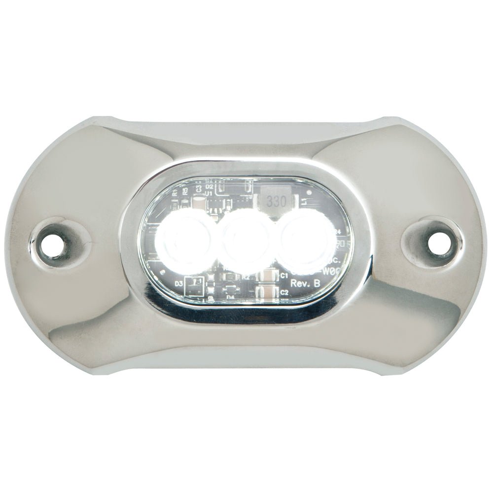 Attwood Light Armor Underwater LED Light - 3 LEDs - White - Get Tight Gear