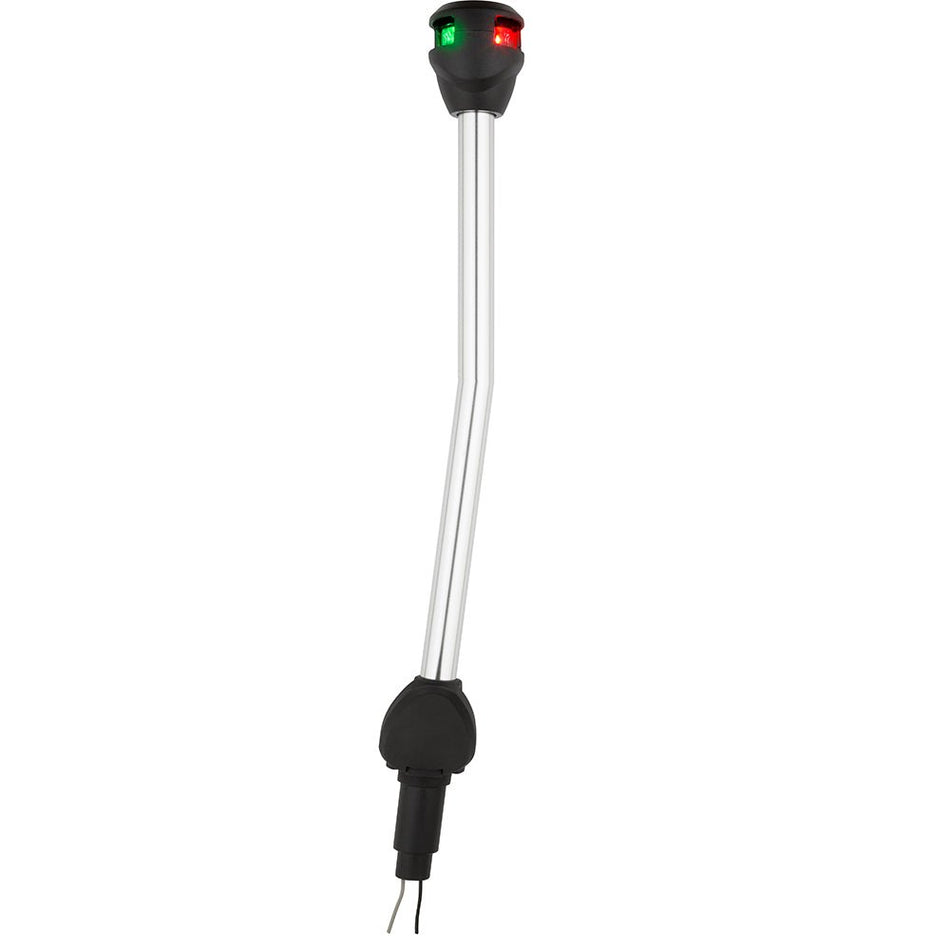 Attwood LightArmor Bi - Color Navigation Pole Light - Angled - 14" - Get Tight Gear