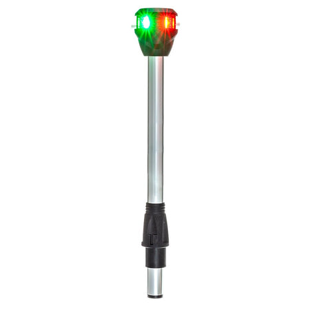 Attwood LightArmor Bi - Color Navigation Pole Light w/Task Light - Straight - 10" - Get Tight Gear