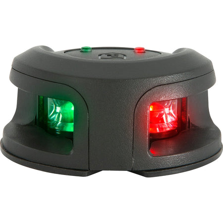 Attwood LightArmor Bow Mount Navigation Light - Composite Black - Bi - Color - 2NM - Get Tight Gear
