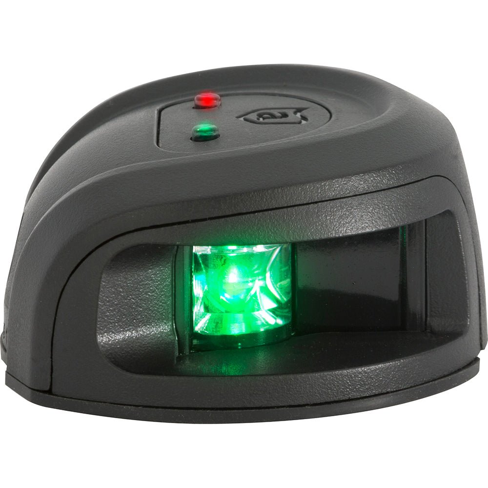 Attwood LightArmor Bow Mount Navigation Light - Composite Black - Bi - Color - 2NM - Get Tight Gear