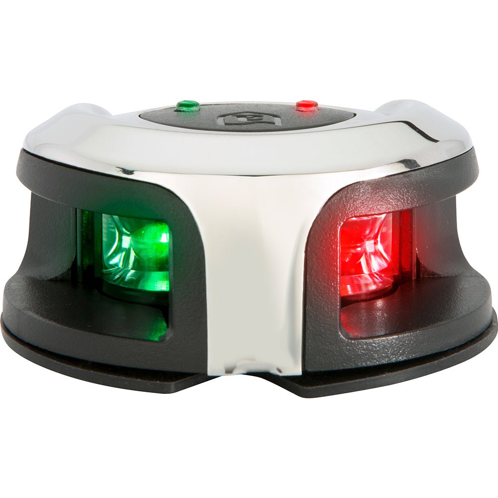 Attwood LightArmor Bow Mount Navigation Light - Stainless Steel - Bi - Color - 2NM - Get Tight Gear