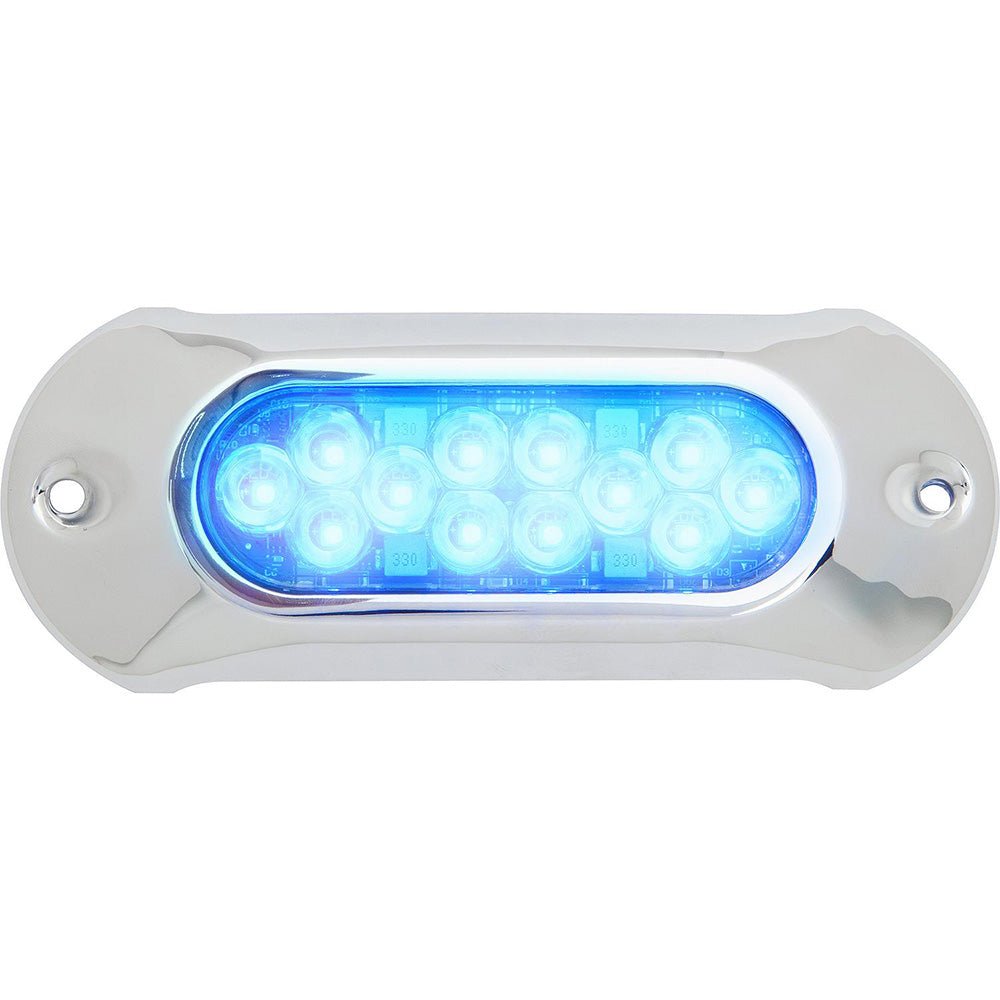 Attwood LightArmor HPX Underwater Light - 12 LED & Blue - Get Tight Gear