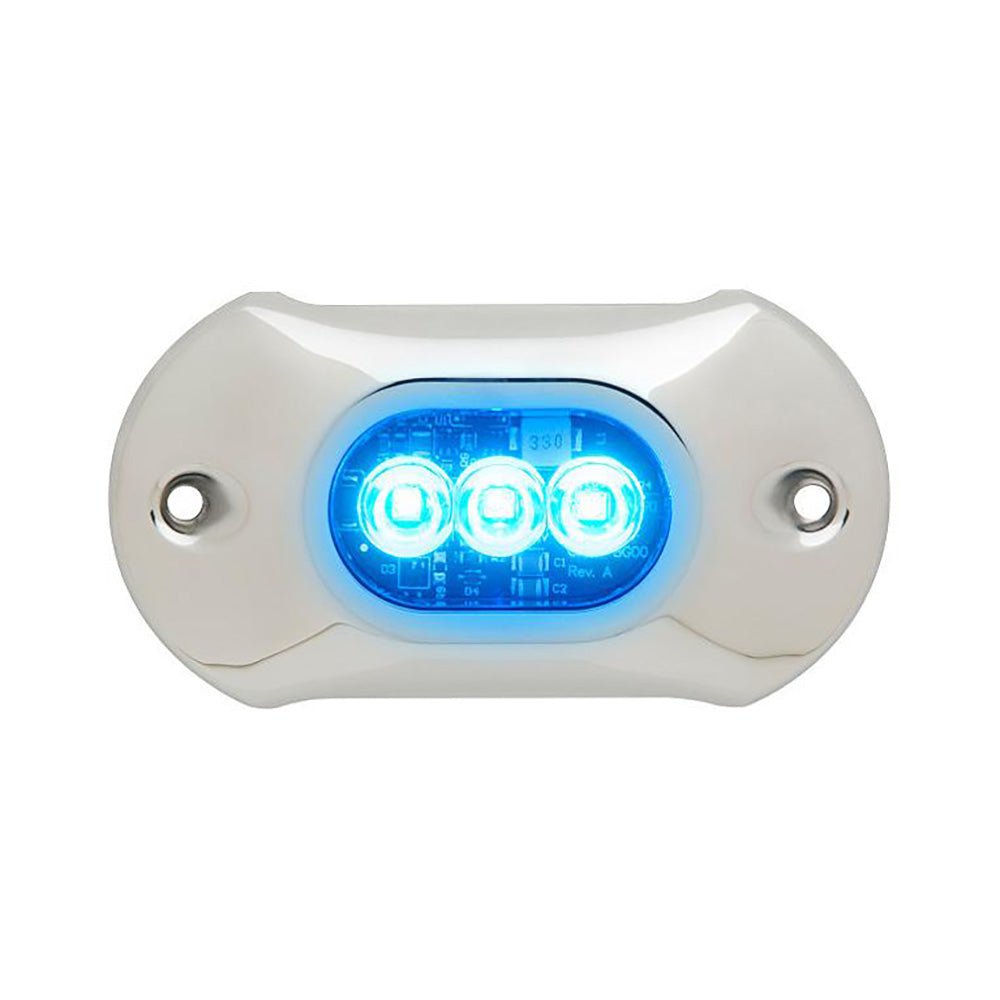 Attwood LightArmor HPX Underwater Light - 3 LED & Blue - Get Tight Gear