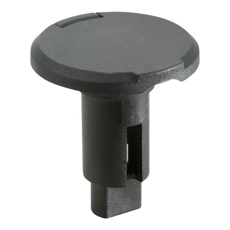 Attwood LightArmor Plug - In Base - 2 Pin - Black - Round - Get Tight Gear