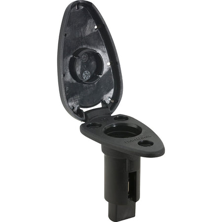 Attwood LightArmor Plug - In Base - 2 Pin - Black - Teardrop - Get Tight Gear