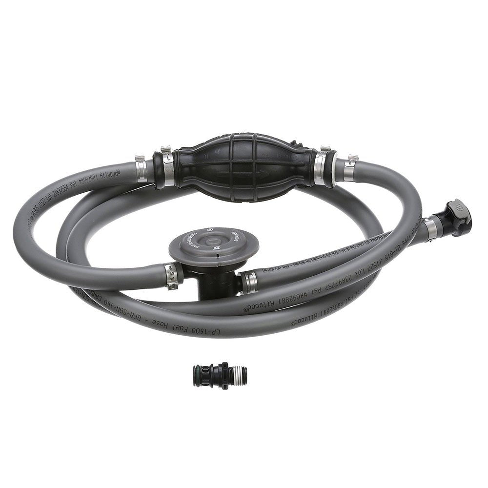 Attwood Mercury Fuel Line Kit - 3/8" Dia. x 6' Length w/Fuel Demand Valve - Get Tight Gear