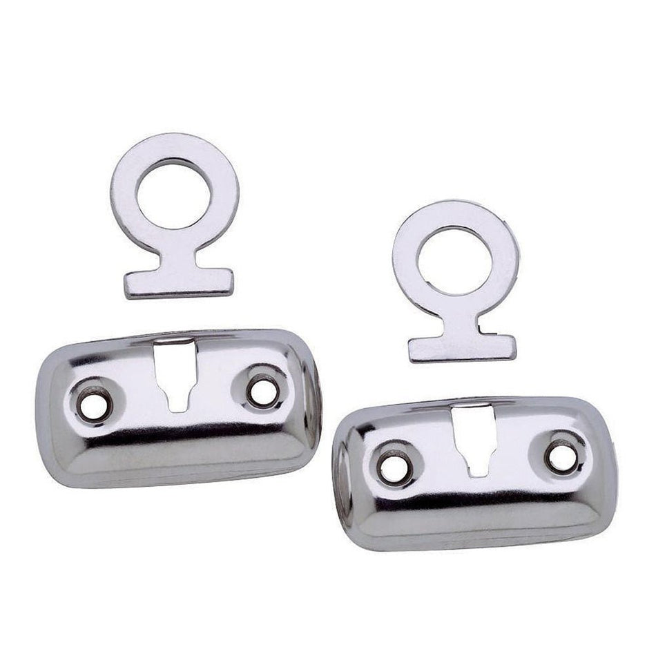 Attwood Mooring Fender Lock Kit - Stainless Steel Pair - Get Tight Gear