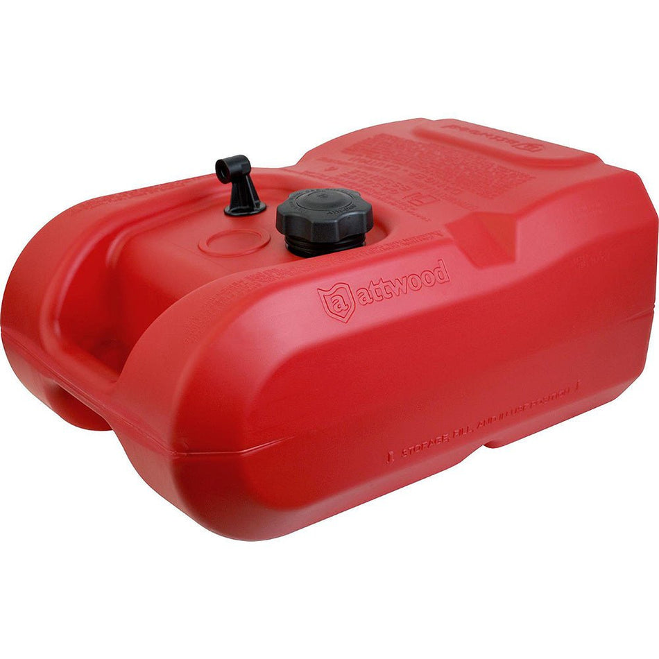Attwood Portable Fuel Tank - 3 Gallon w/o Gauge - Get Tight Gear