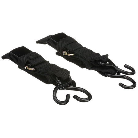 Attwood Quick - Release Transom Tie - Down Straps 2" x 4' Pair - Get Tight Gear
