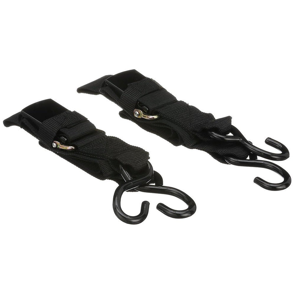 Attwood Quick - Release Transom Tie - Down Straps 2" x 4' Pair - Get Tight Gear