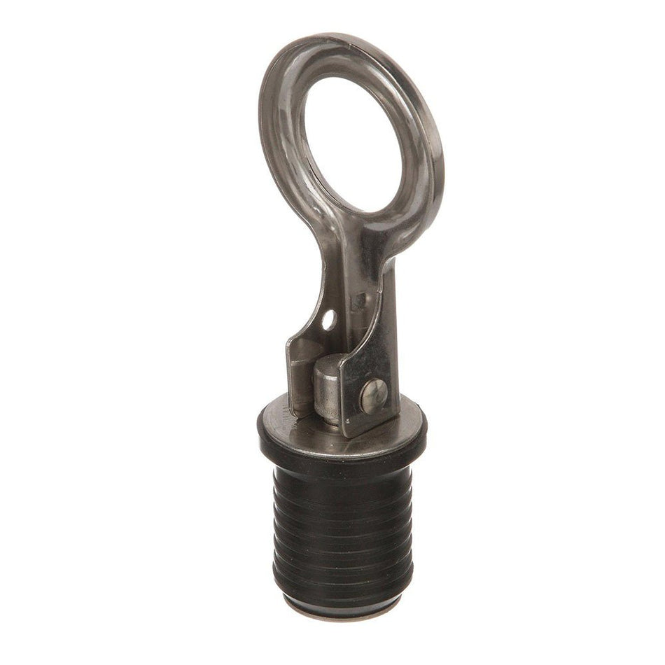 Attwood Snap - Handle Stainless Steel Drain Plug - 1" Diameter - Get Tight Gear