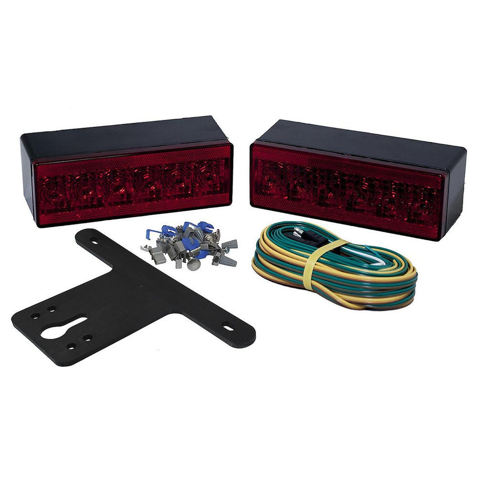 Attwood Submersible LED Low - Profile Trailer Light Kit - Get Tight Gear