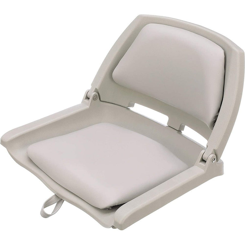 Attwood Swivl - Eze Padded Flip Seat - Grey - Get Tight Gear