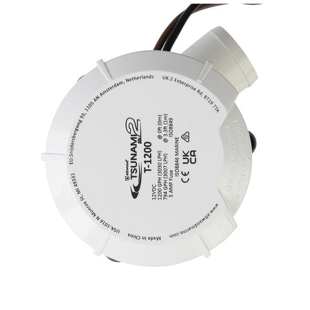 Attwood Tsunami MK2 Manual Bilge Pump - T1200 - 1200 GPH & 12V - Get Tight Gear