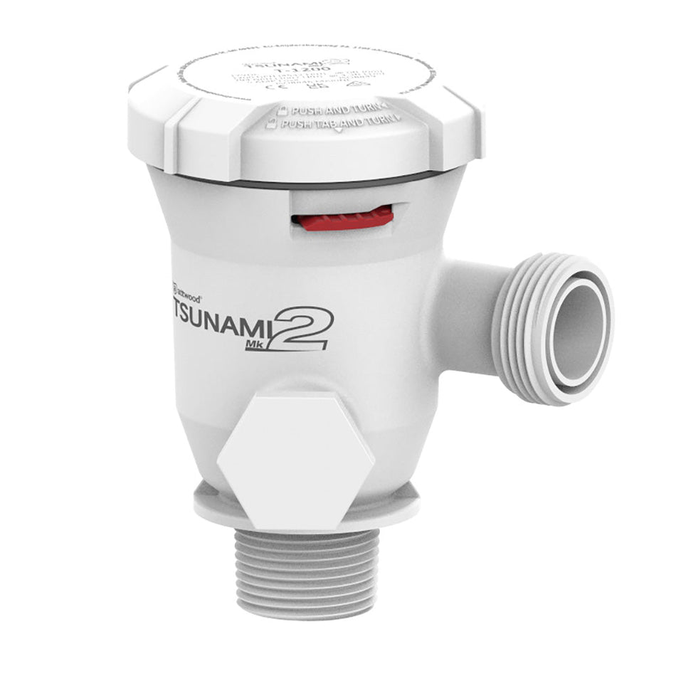Attwood Tsunami Mk2 T1200 Aerator - 12V - 1" NPT Inlet - Get Tight Gear