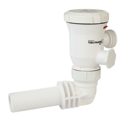 Attwood Tsunami Mk2 T1200 Aerator - 12V - 90 - Degree Inlet - Get Tight Gear