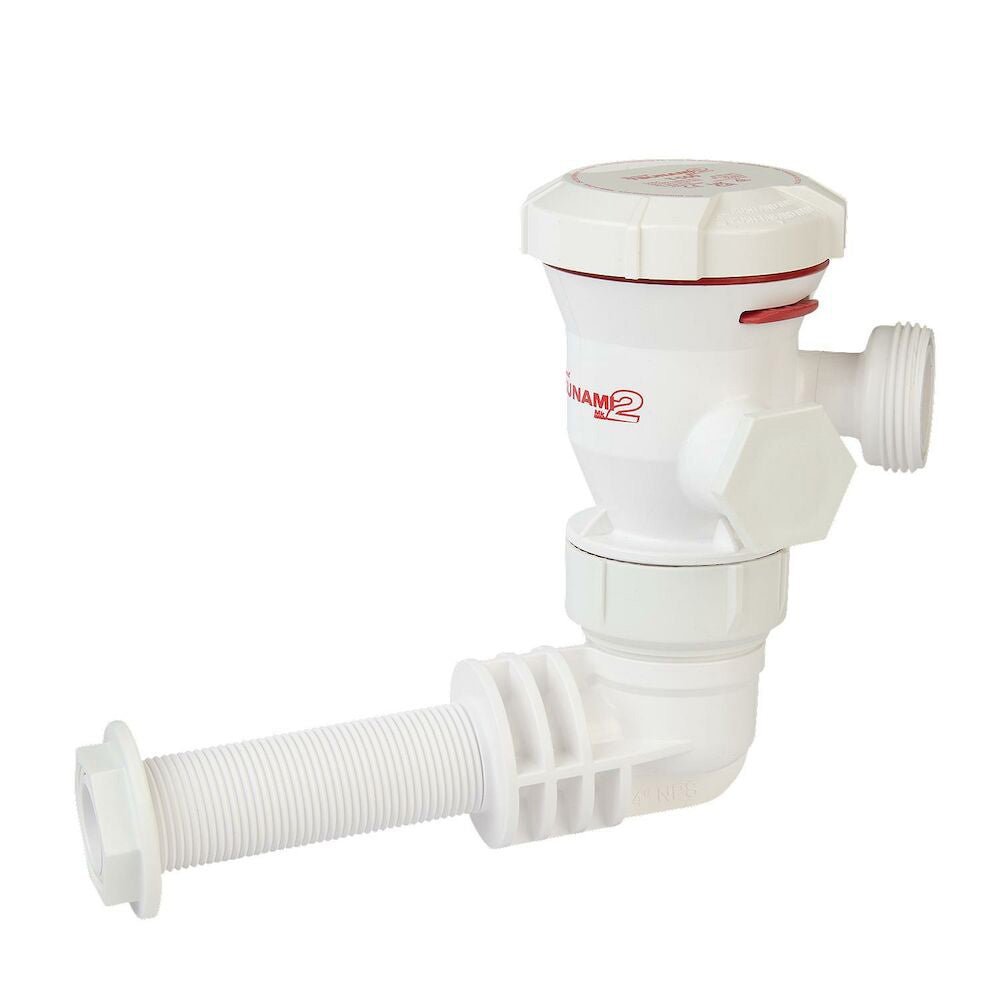 Attwood Tsunami Mk2 T500 Aerator - 12V - 90 - Degree Inlet - Get Tight Gear