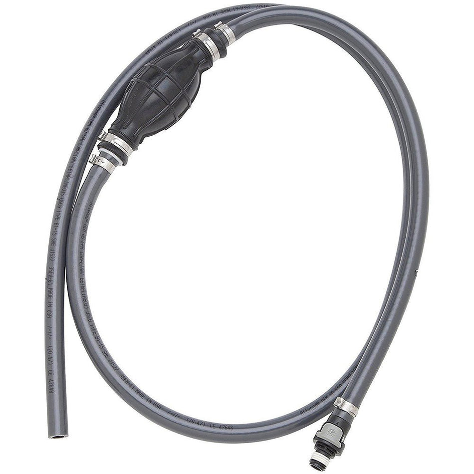 Attwood Universal Fuel Line Kit - 3/8" Dia. x 6' Length w/Sprayless Connectors - Get Tight Gear