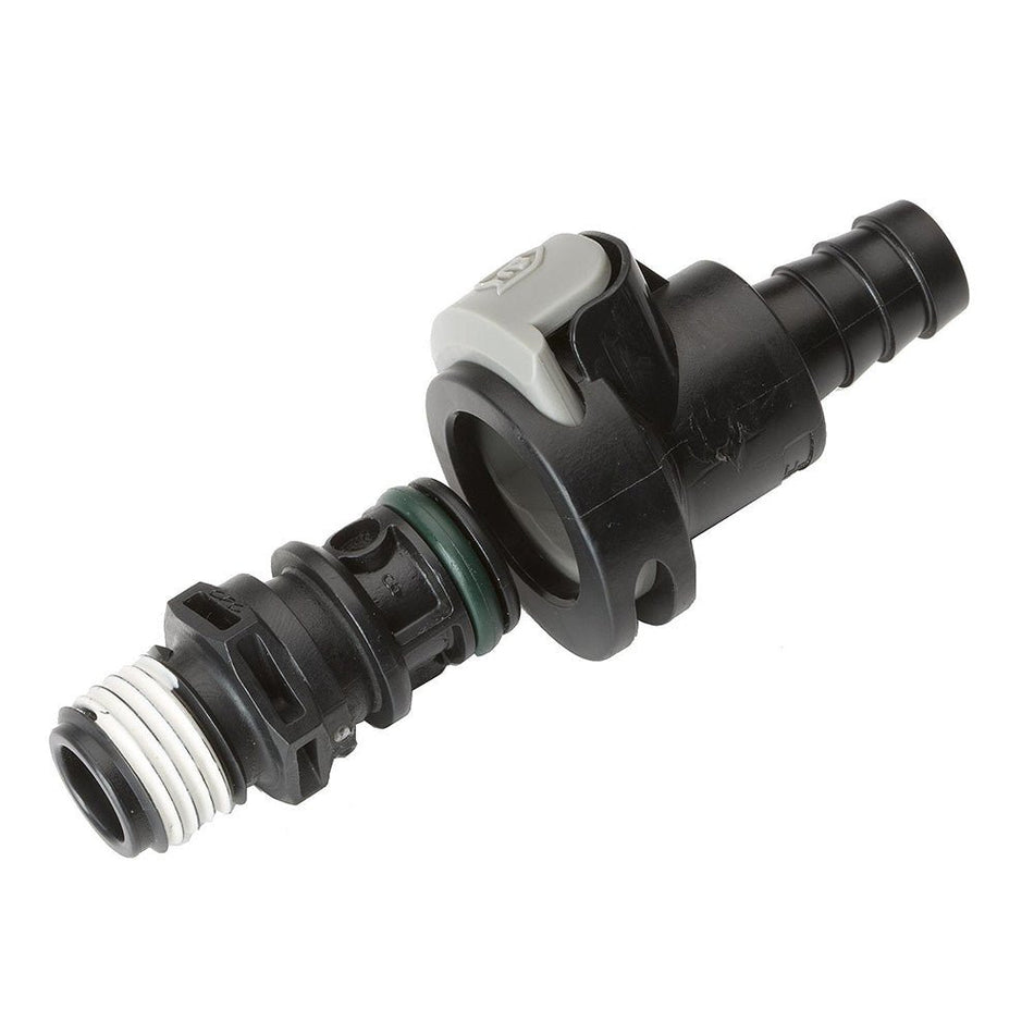 Attwood Universal Sprayless Connector - Male & Female - Get Tight Gear