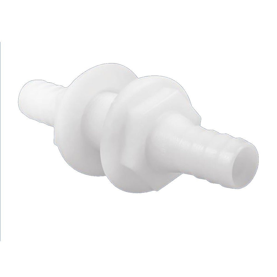 Attwood White Plastic Double Ended Connector - 3/4" Inner Diameter - Get Tight Gear