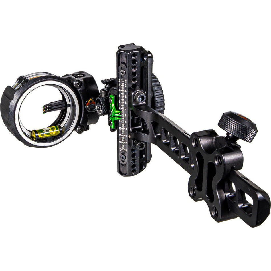 Axcel Driver Slider Sight w/Accustat II Scope Stealth BH .010 Micro 3 Pins RH - Get Tight Gear