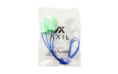 AXIL FOAM EAR PLUGS 100 PAIR W/LNYRD - Get Tight Gear