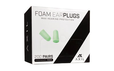 AXIL FOAM EAR PLUGS 200 PAIR BOX - Get Tight Gear