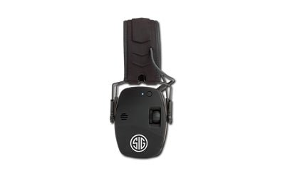 AXIL SIG TRACKR BLU TAC EARMUFFS BLK - Get Tight Gear