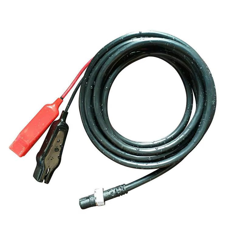 Reel-y Awesome Power Cord for SHIMANO DAIWA Fishing Machines: The Ultimate Battery Buddy with Double Trouble Connectors!